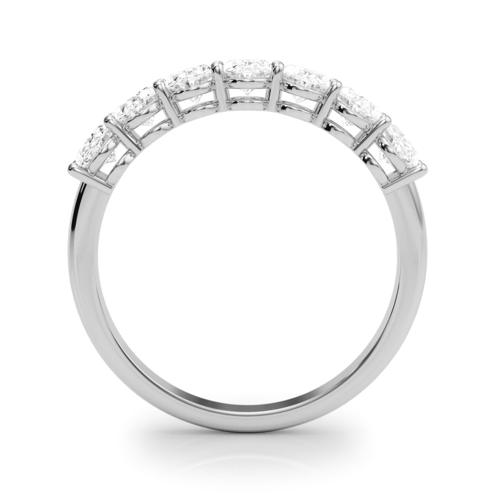 Tia - Half Oval Eternity