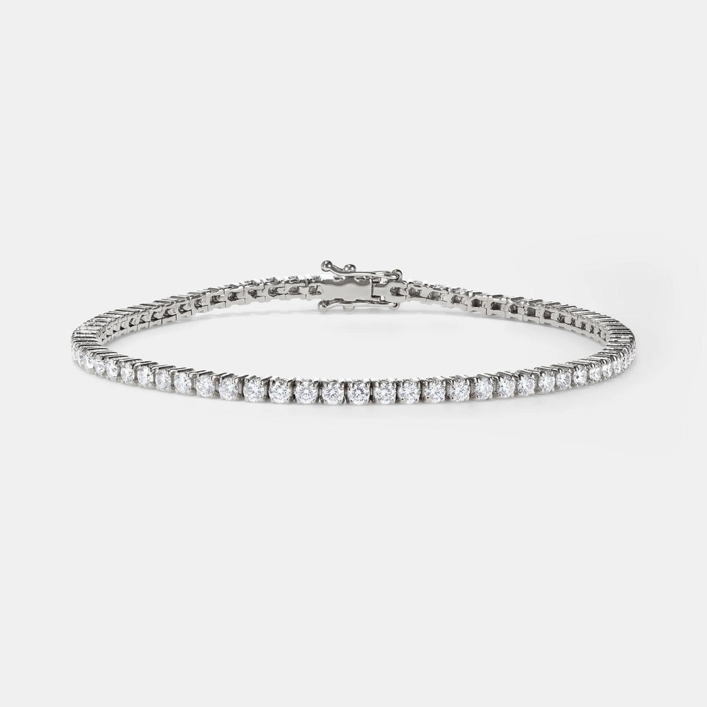 Classic Italian Tennis Bracelet - Round
