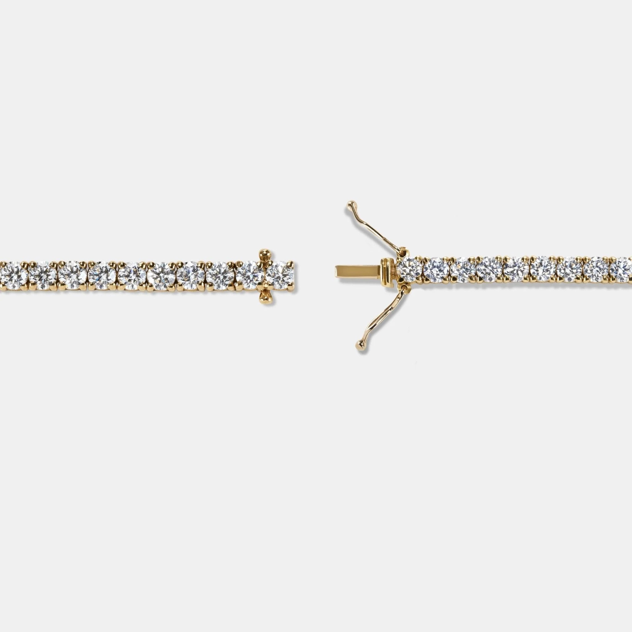 Classic Italian Tennis Bracelet - Round